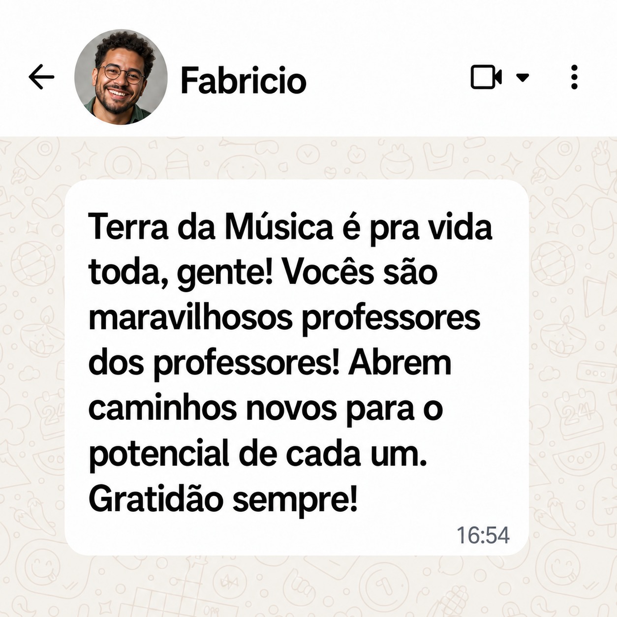 Depoimento de Fabricio