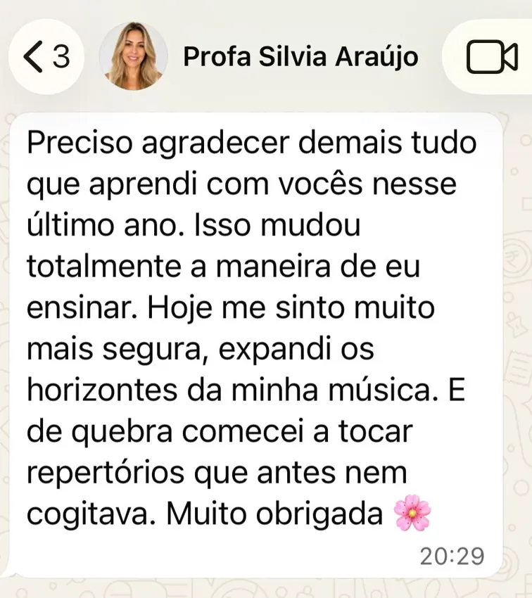 Depoimento de Silvia